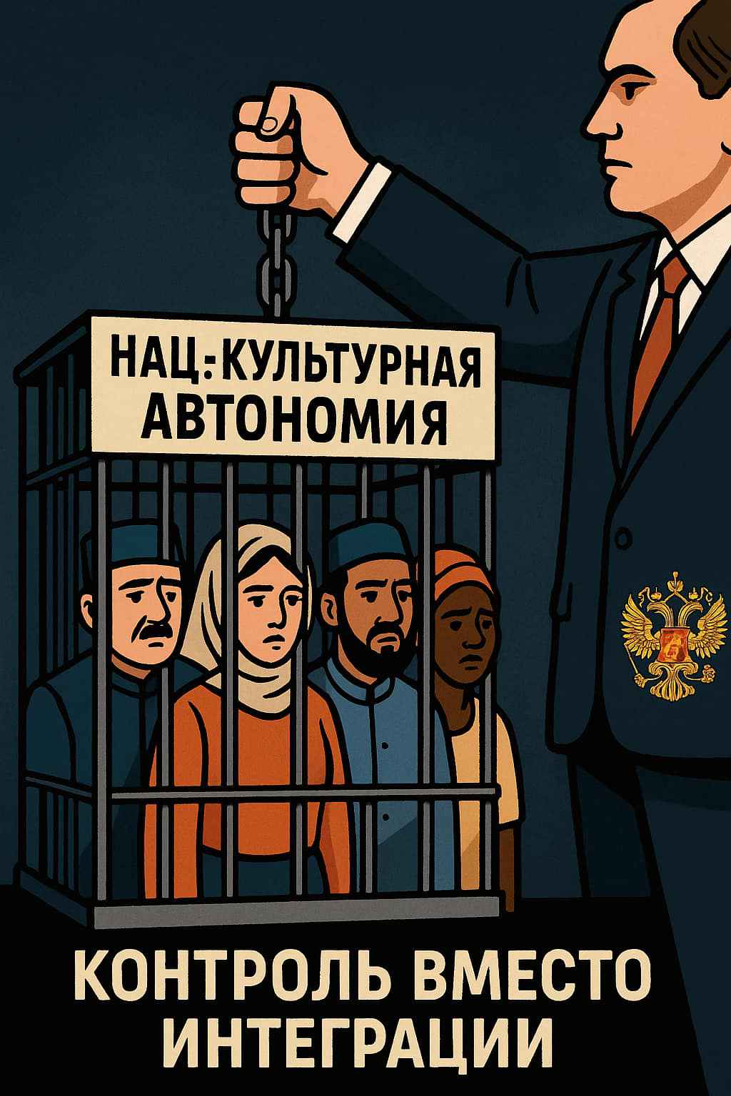 КРЕМЛЬ ПЫТАЕТСЯ УСТАНОВИТЬ КОНТРОЛЬ НАД ЭТНИЧЕСКИМИ ГРУППАМИ ЧЕРЕЗ ФИКТИВНЫЕ «АВТОНОМИИ» - ТЕПЕРЬ И НА ОККУПИРОВАННЫХ ТЕРРИТОРИЯХ