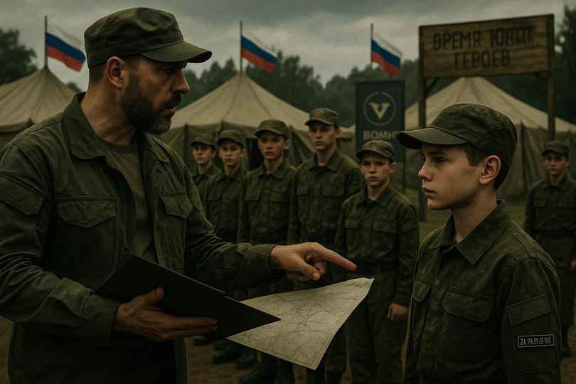 МИЛИТАРИЗАЦИЯ ДЕТЕЙ ИЗ ОККУПИРОВАННЫХ ТЕРРИТОРИЙ ПРОДОЛЖАЕТСЯ