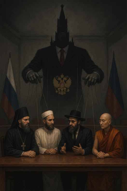 РЕЛИГИЯ КАК ИНСТРУМЕНТ КРЕМЛЯ: НА ОККУПИРОВАННЫХ ТЕРРИТОРИЯХ ПРОШЁЛ ФОРУМ «РЕЛИГИЯ И МИР»