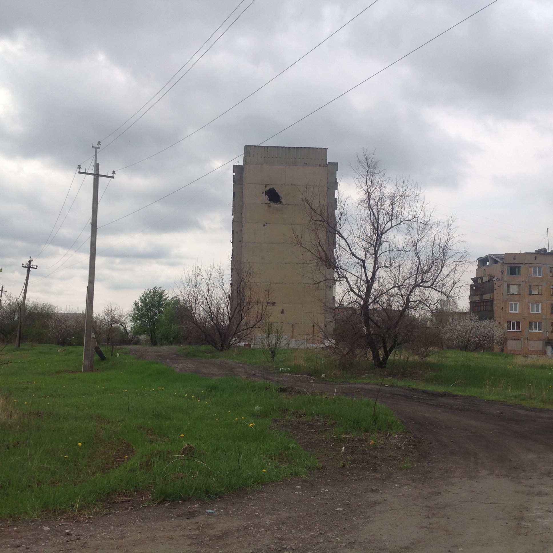 Фоторепортаж из разрушенного Углегорска